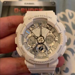 G-Shock White Watch